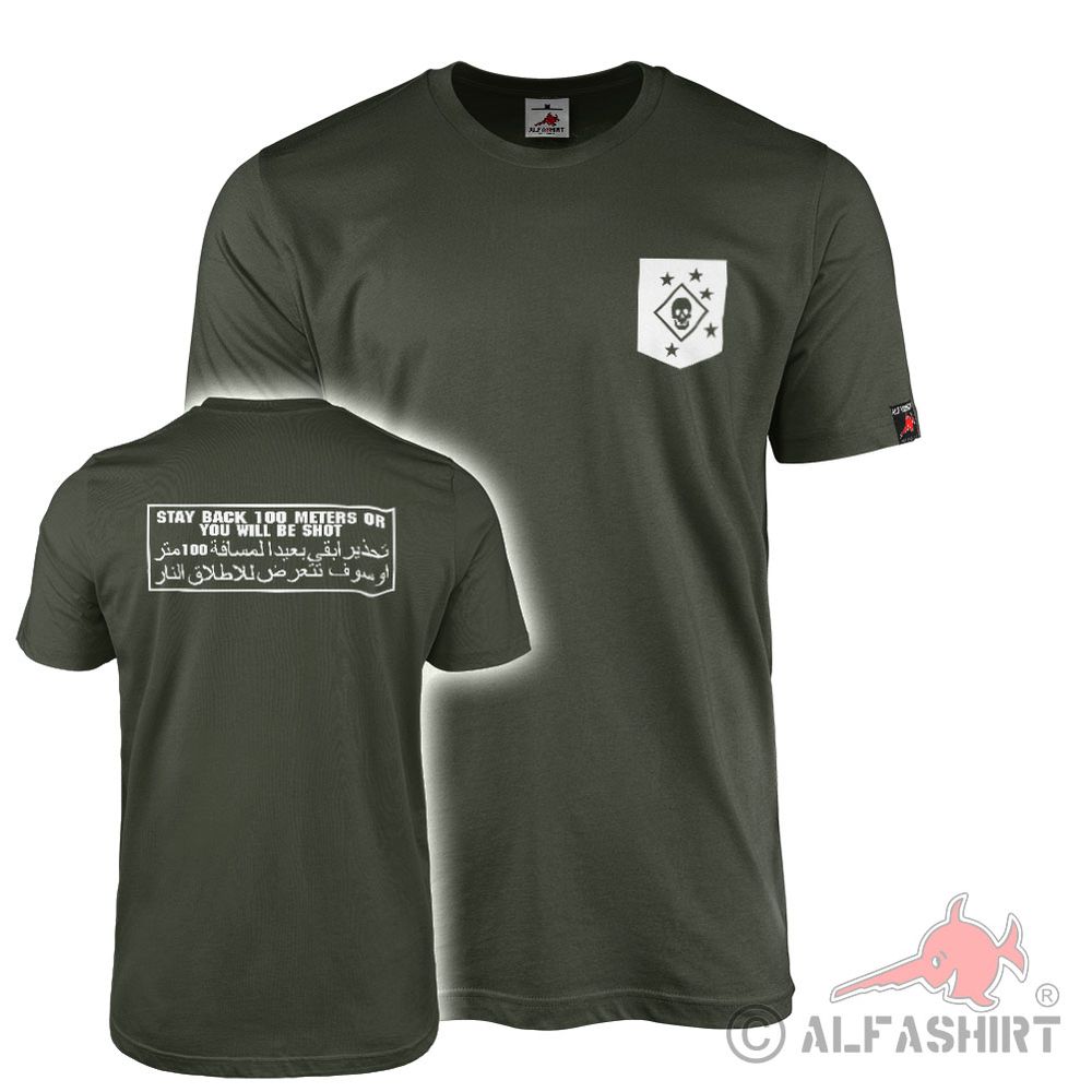 T-Shirt Raiders Marine USA US Marines Corps 1st Battalion WK2 #42531