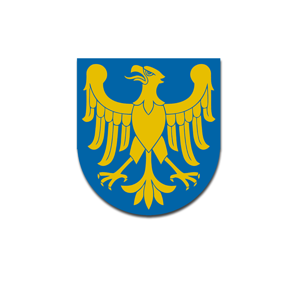 Schlesien Wappen Adler Abzeichen Emblem Region Mitteleuropa 15x13,5cm #A5035