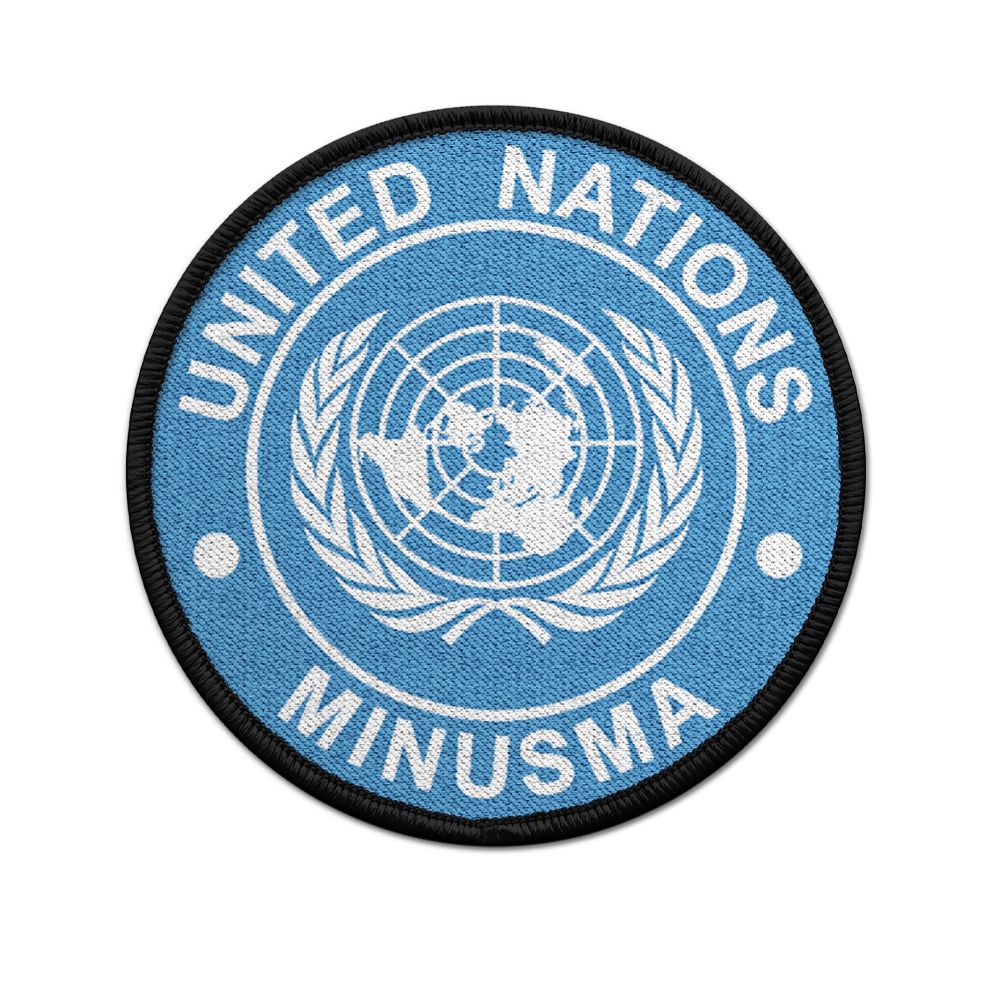 Patch UN Minusma Mali Gao United Nations BW Peace Operation Africa # 32173