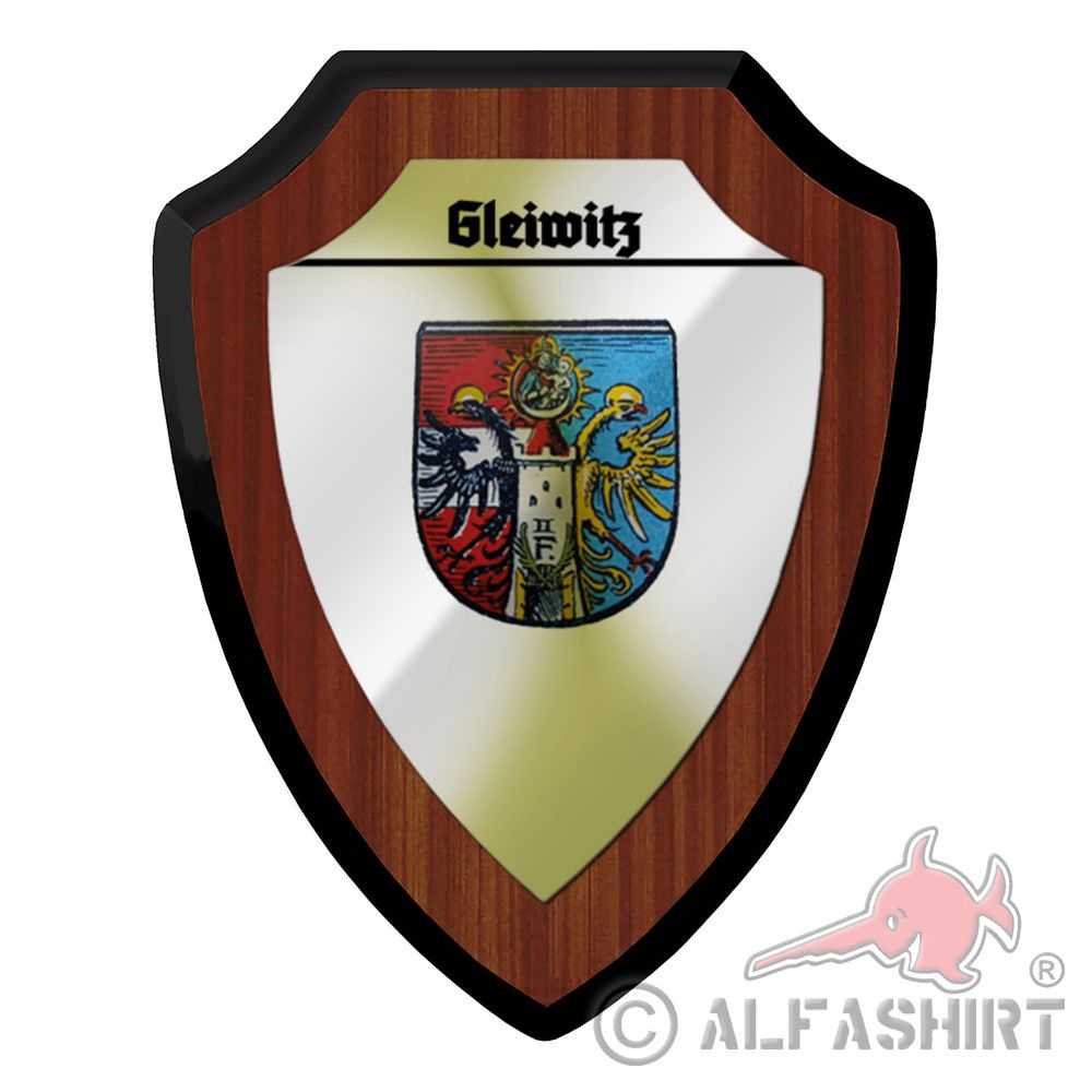Wappenschild Gleiwitz Oberschlesien Schlesien Industriegebiet Gliwice  #42684