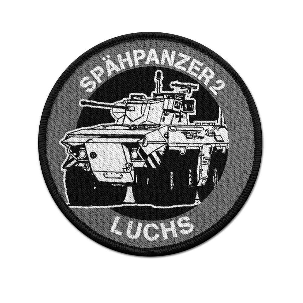 Patch Spähpanzer Luchs SpPz 2 Bundeswehr BW Panzer Heer MG3 Aufnäher 3 #22459