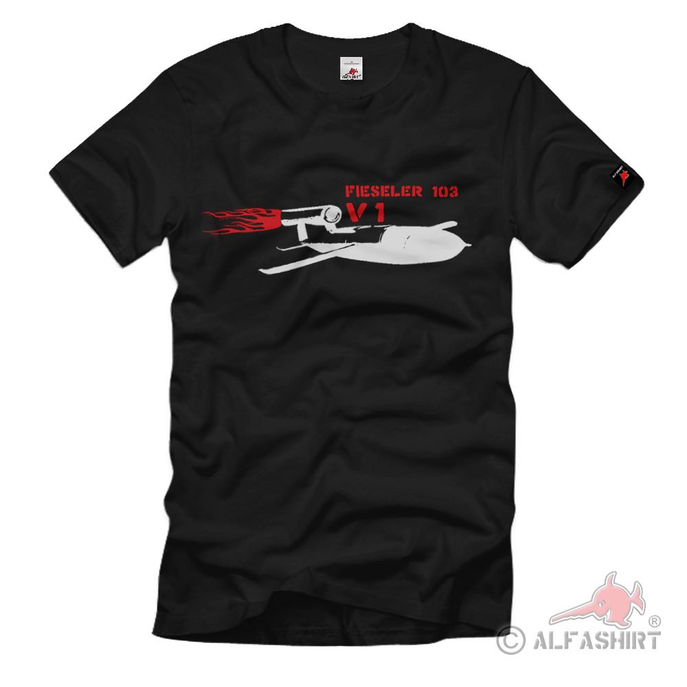 V1 Rakete Fernrakete Wh Flak Zielgerät Wk Flügelbombe - T Shirt #2207