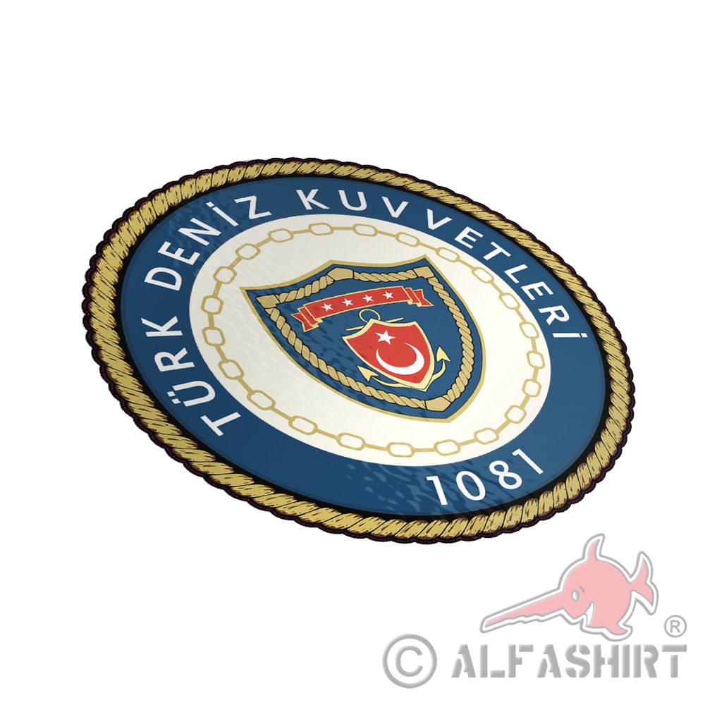Turkish Navy Turk Silahlı Kuvvetleri Conscription Coast Guard 7cm # A4922