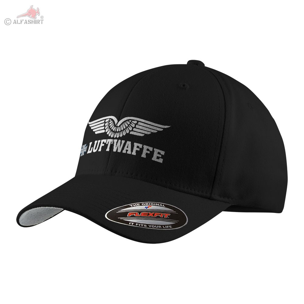 Flexfit Luftwaffe Bundeswehr Kreuz Schwinge BW Lw Cap Badge #40532