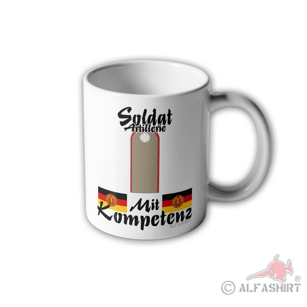 DDR Soldat mit Kompetenz Artillerie Schulterklappe Dienstgrad Deutschland #31008