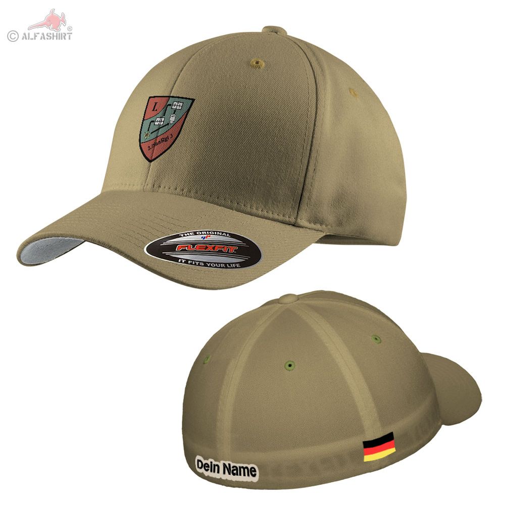 Flexfit cap customizable 2 company SanRgt 3 medical regiment #42325