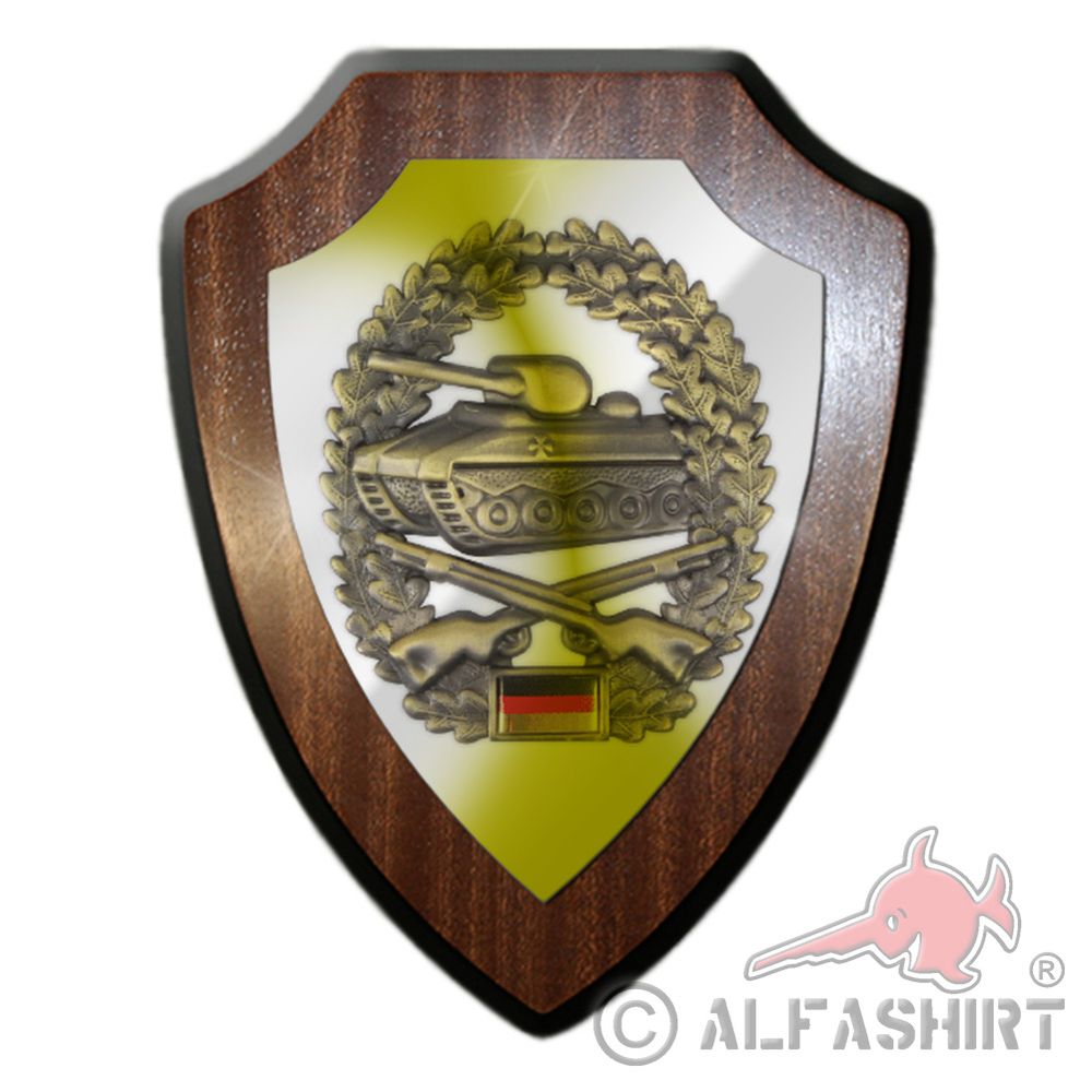 Heraldic shield - Panzer grenadier badge Barett Original Bundeswehr # 32526