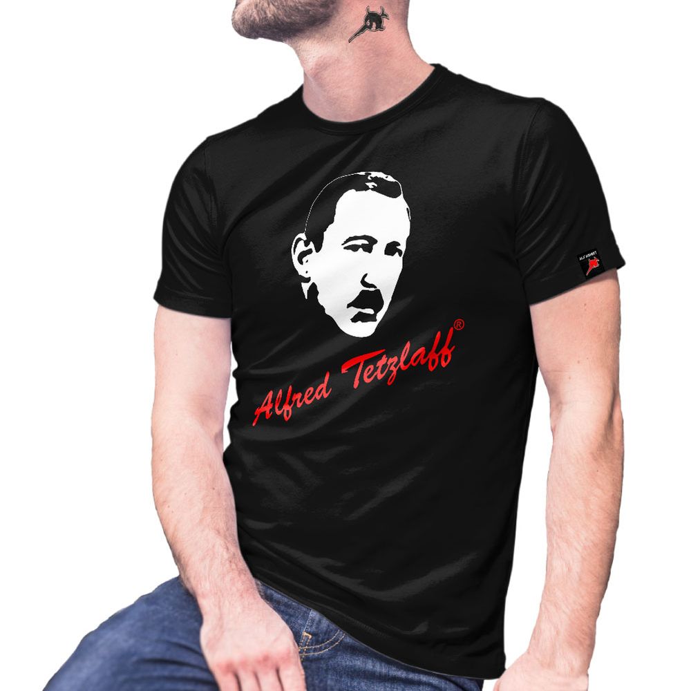 Alfred Tetzlaff Cult TV Disgust 60s 70s Retro Series Fan T-Shirt # 30097