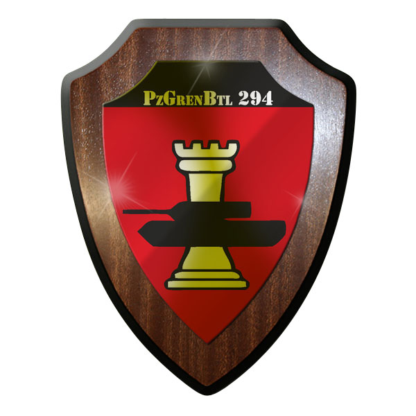 Wappenschild - PzGrenBtl 294 Panzergrenadierbataillon Grenadiere #8842