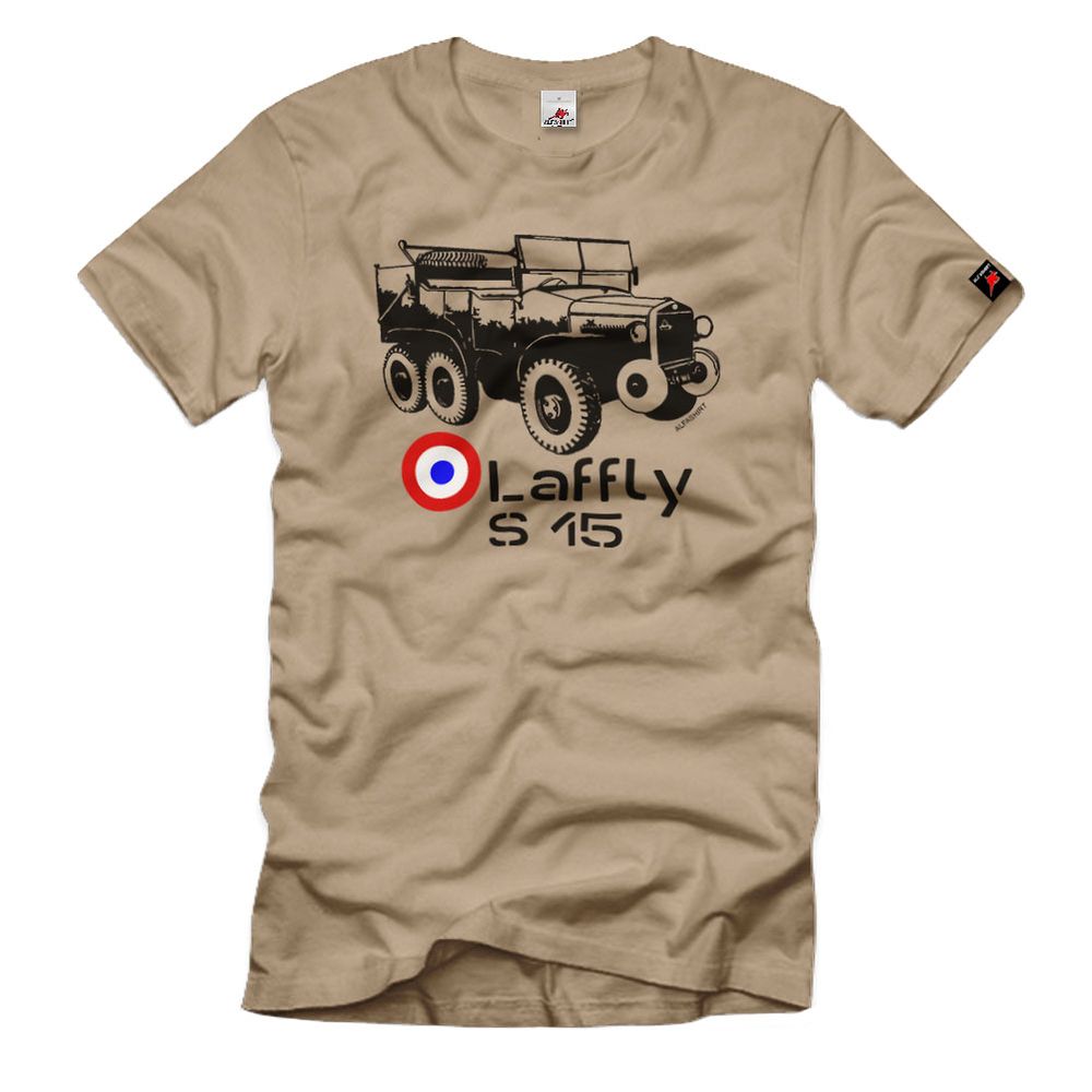 Laffly S 15 Schlepper französische Armee LKW Drei Achser Zug Wagen #32715