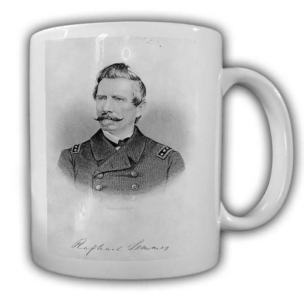 Raphael Semmes Tasse Soldat Rear admiral Militär Navy Civil War #22617