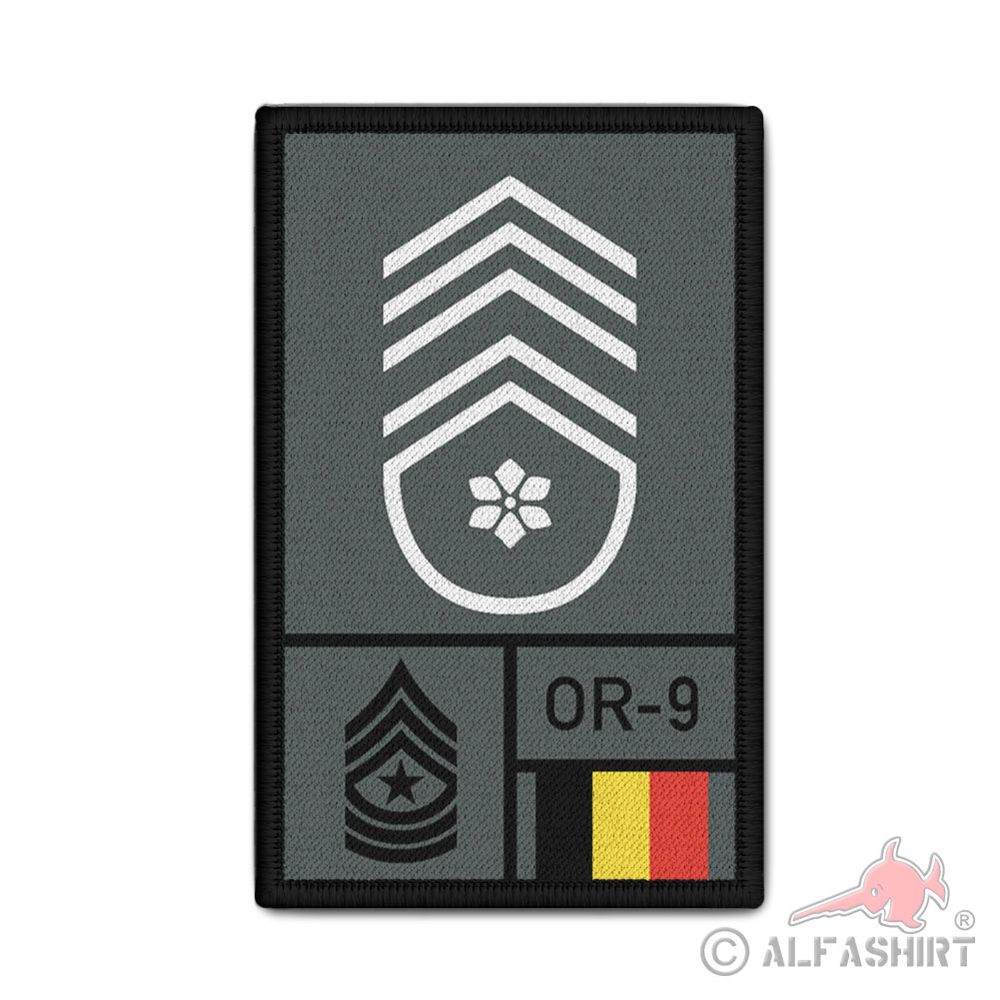 Rank Patch Adjudant-chef Armée belge Belgisch leger Armee Belgien #44231