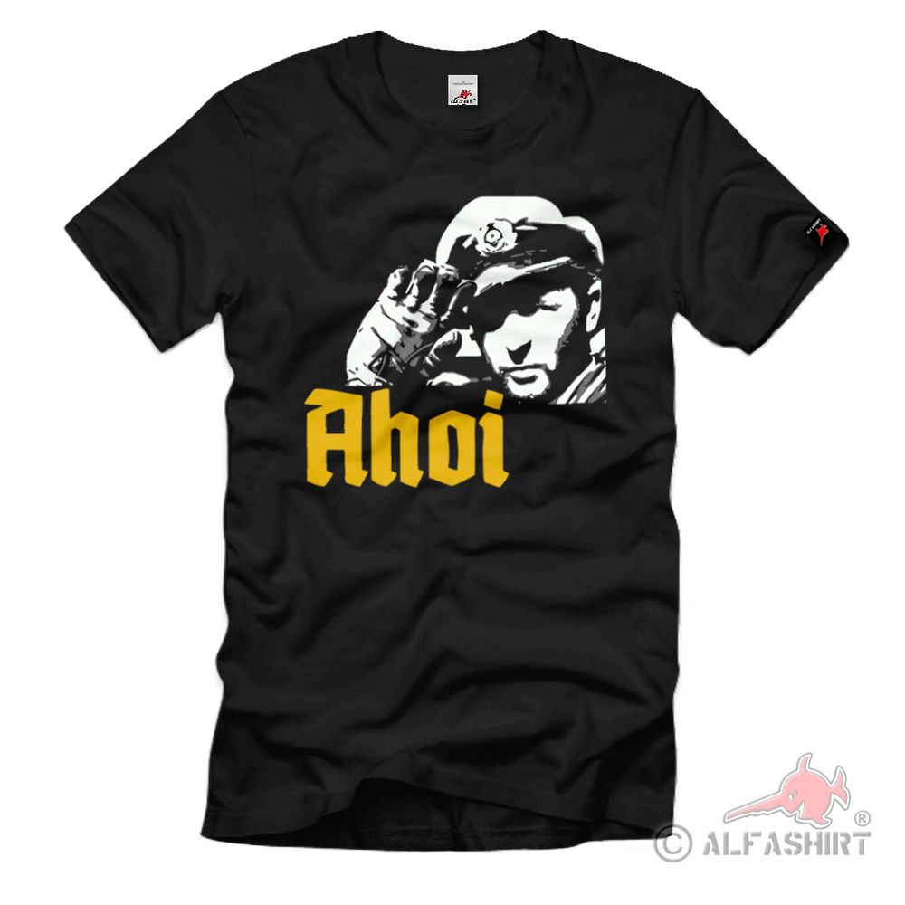 Kapitänleutnant der Marine - Ahoi U-Boot Kommandant T-Shirt #12447