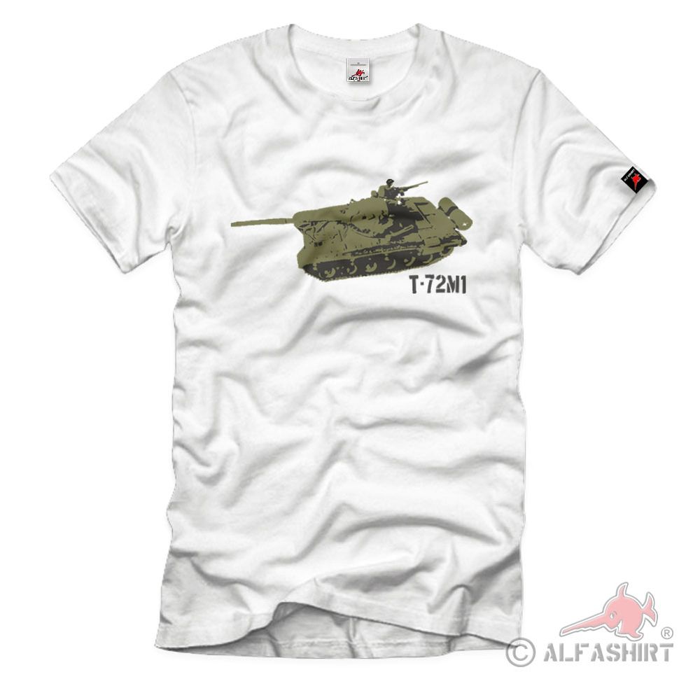 T72M1 & Gunner Soviet Tank Armor Soviet Army - T Shirt # 895