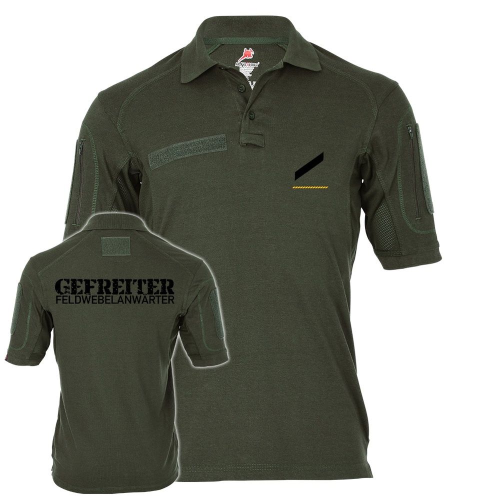 Tactical Polo Shirt Alfa - Sergeant Recruited Gefr FA Ranking # 19278