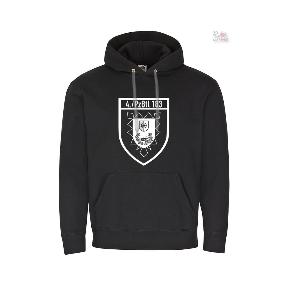 Hoodie 4 PzBtl 183 Boostedt Panzer Battalion Company Reservist Bundeswehr # 36053