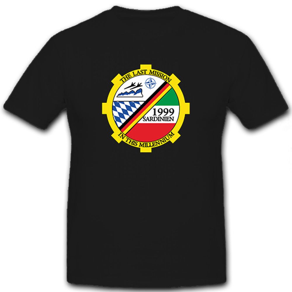 The Last Mission in the Milennium 1999 Sardinien NATO Jabo G 34 - T Shirt #8722