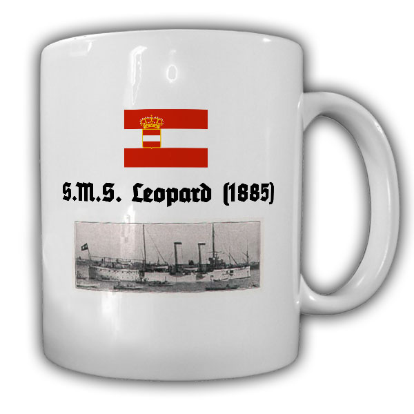 Tasse SMS Leopard Torpedokreuzer der österreich-ungarischen Kriegsmarine  #21795