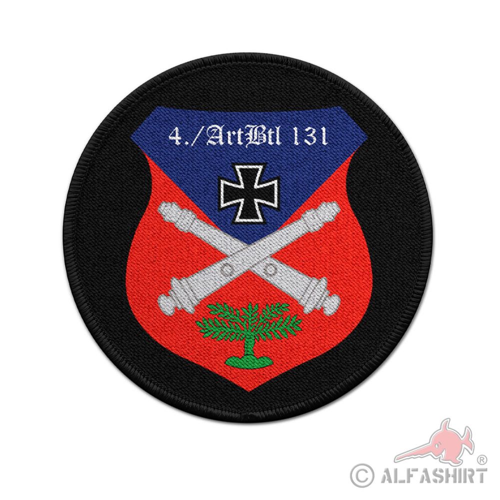 Patch 4 ArtBtl 131 Panzerhaubitze 2000 Artillery Battery Upper Palatinate # 38332
