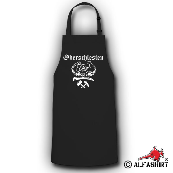 Oberschlesien Schlesien Schlesier Adler  Kochschürze / Grillschürze #17236