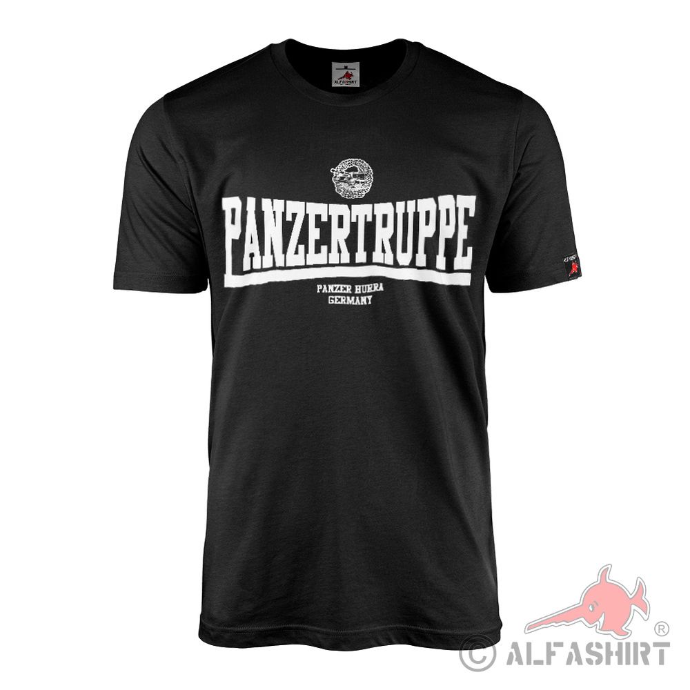 Panzertruppe Bundeswehr Bw Soldat Panzer Hurra Heer Leopard T-shirt#44255