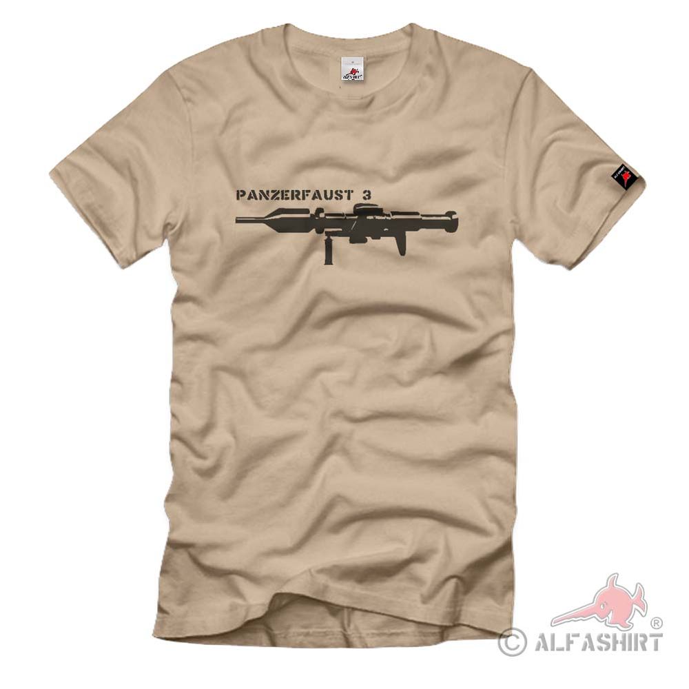 Panzerfaust 3 Bundeswehr weapon anti-tank hand weapon military T Shirt # 425