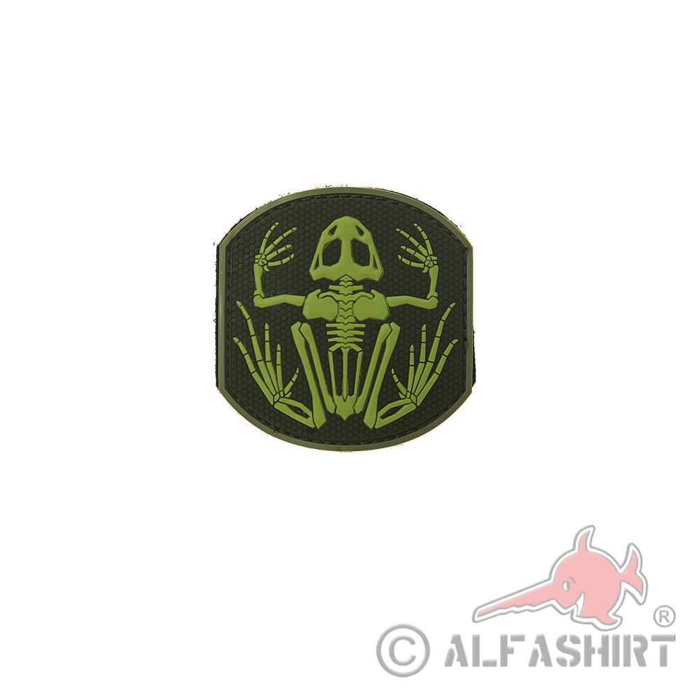 3D Rubber Navy Seals Patch Oliv Navy Seals Team Three Alfashirt 7  x 7 cm#26933