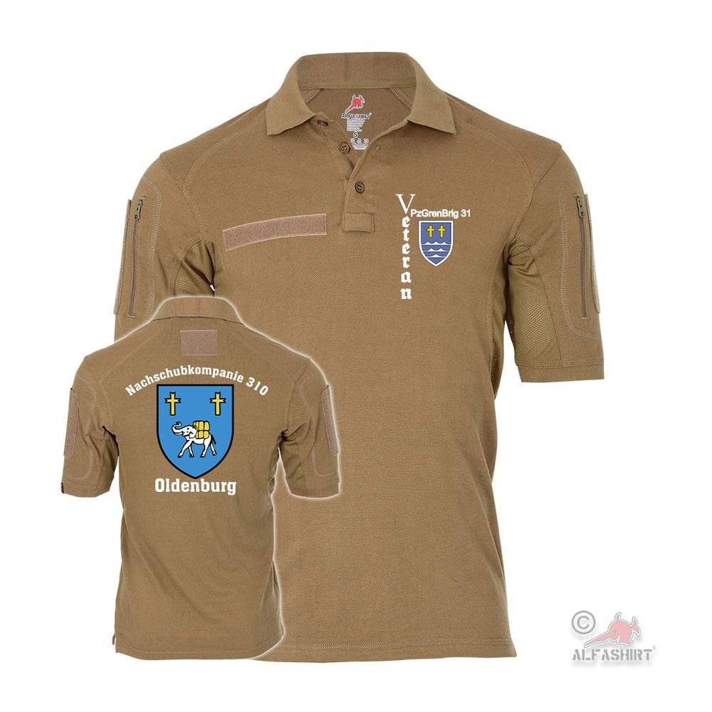 Tactical Polo NschKp 310 Replenishment Verteran Oldenburg Bundeswehr Bw #38951