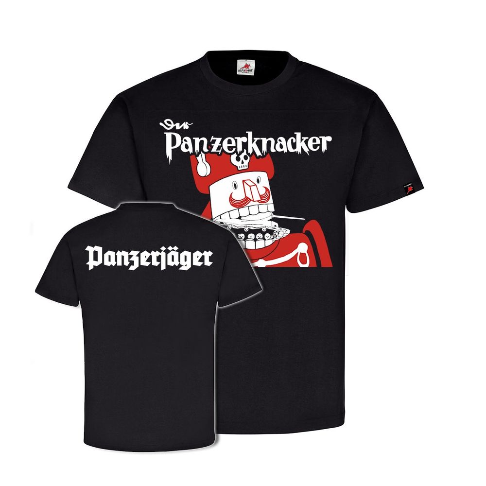 Panzerknacker Panzerjäger Fibel Kompanie Truppe T-Shirt #31963