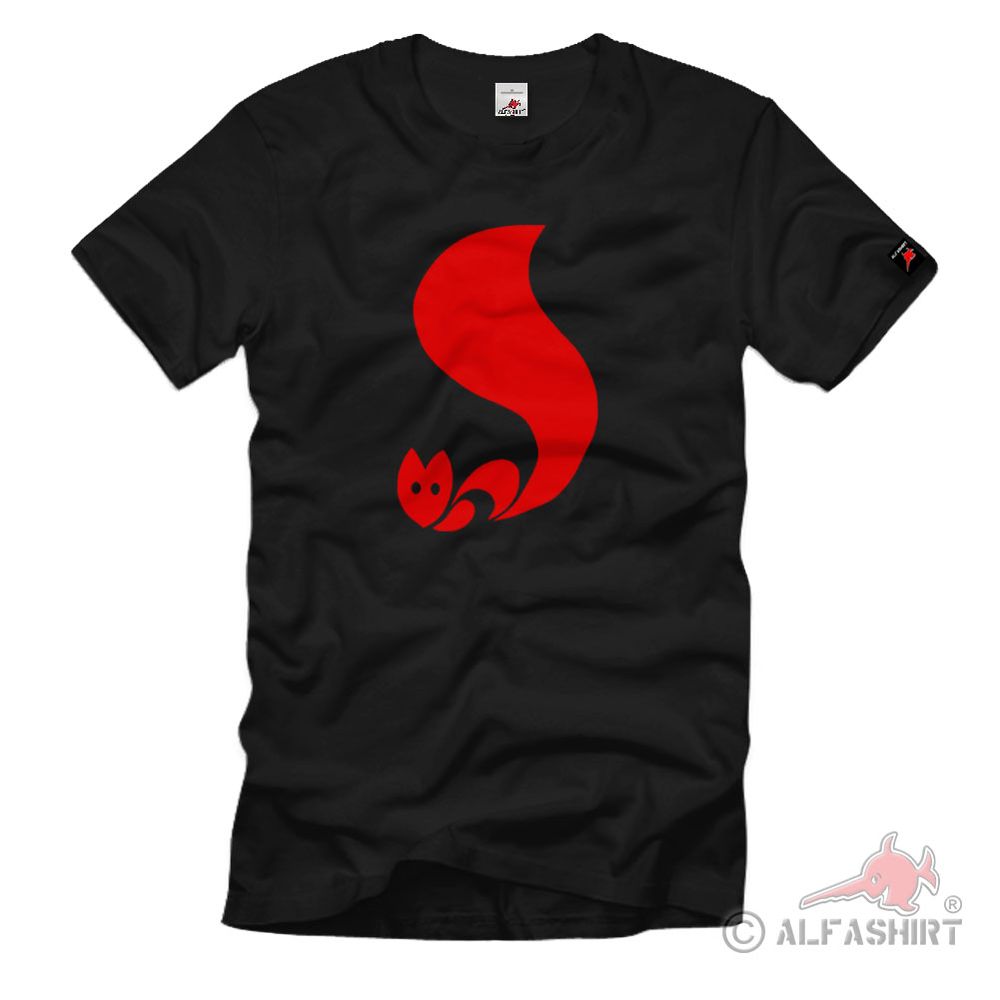 Eichhörnchen Nager Nüsse Waldbewohner Tier Puschelschwanz  T Shirt #2251