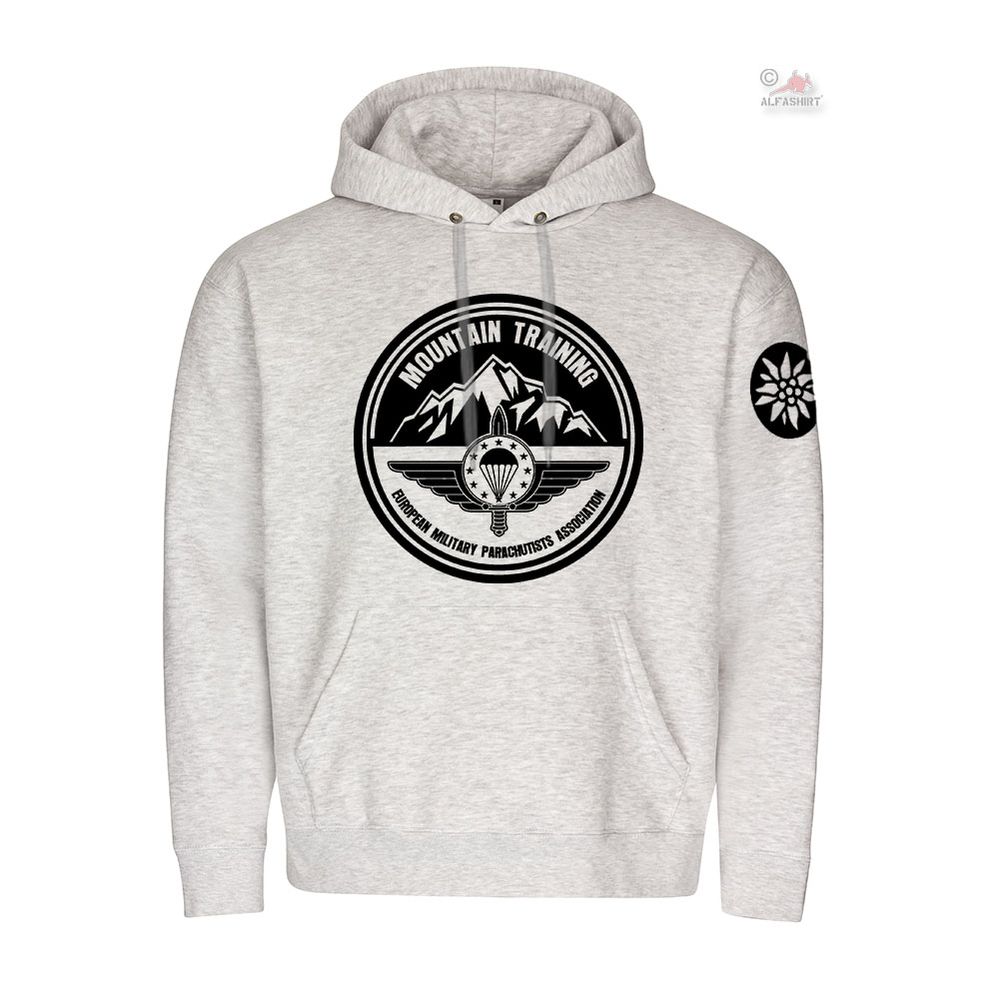 EMFV Mountain Training European Paratrooper Alpen Gebirge Kapuzenpullover #18770