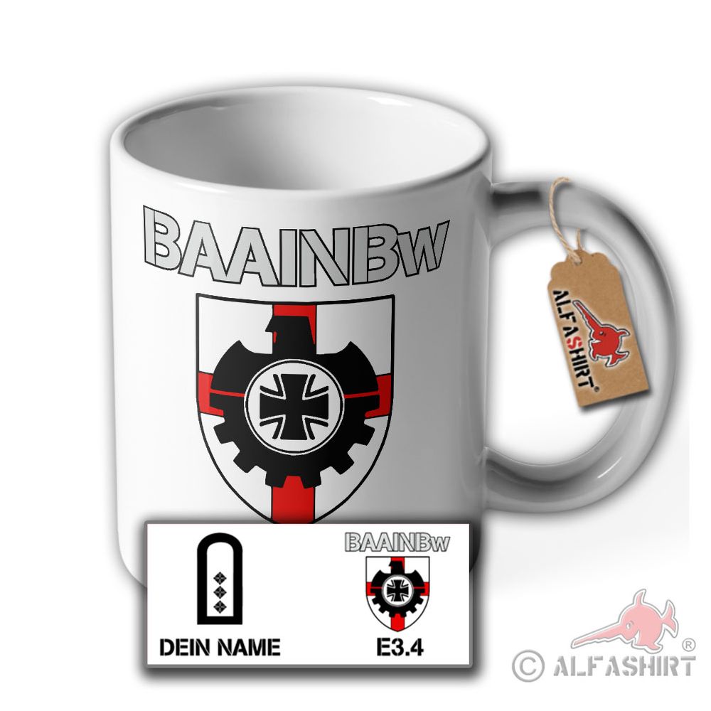 Cup customizable BAAINBw E3-4 Federal Office Equipment #43483