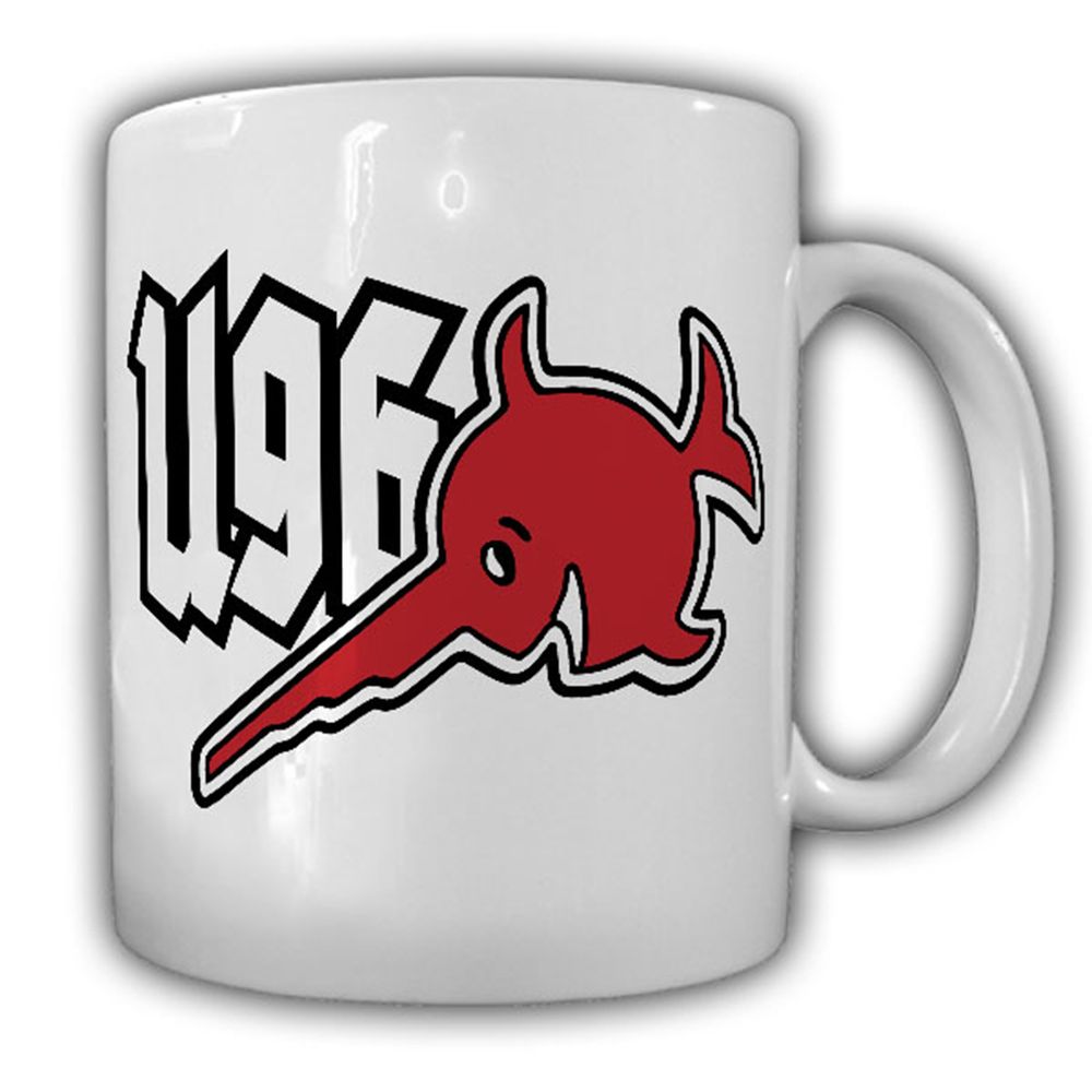 Schwertfisch Sägefisch UBoot96 Alfashirt Logo Wappen Abzeichen Wk - Tasse #14870