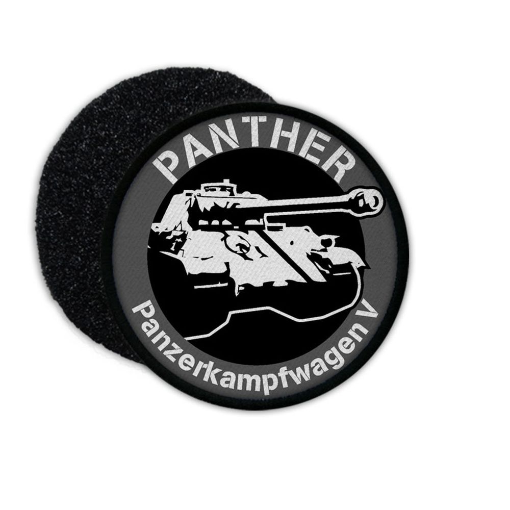 Patch Panther Panzer Panzerkampfwagen V Normandie 7,5cm Abzeichen Aufnäher 23239
