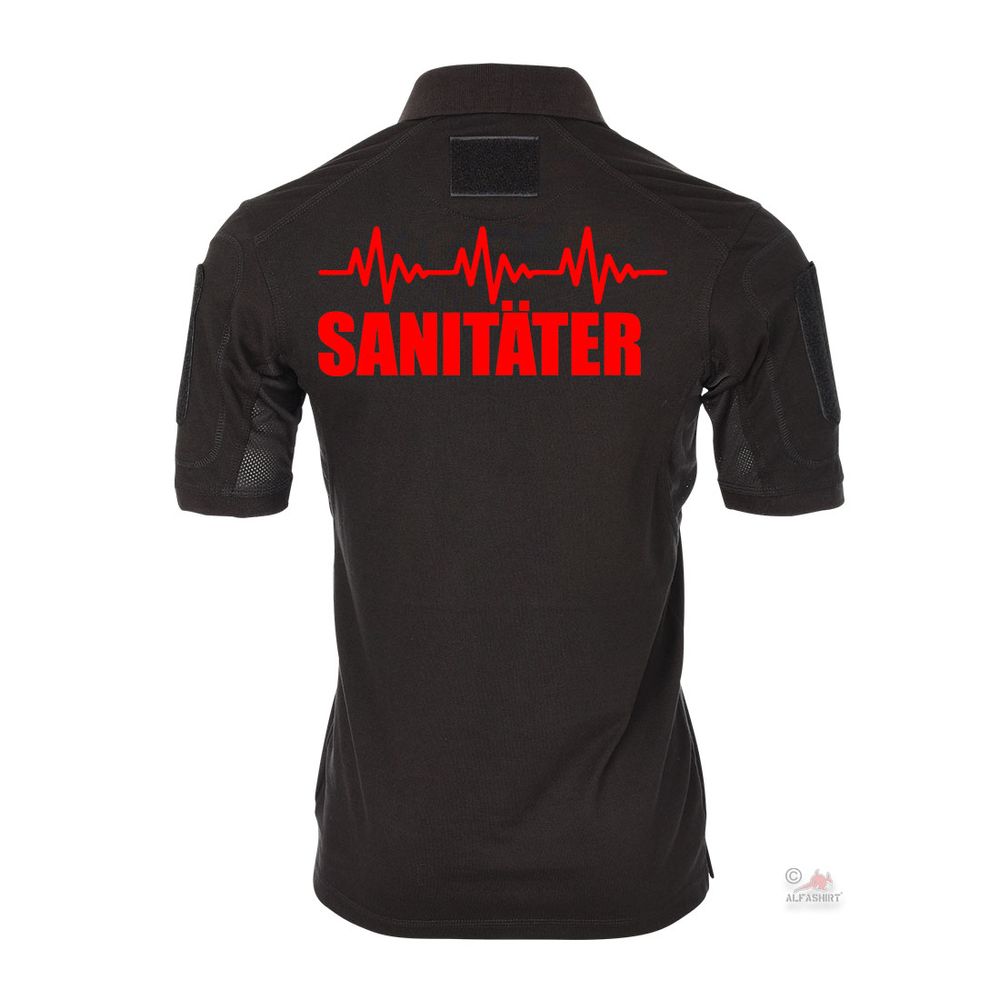 Sanitäter Tactical Poloshirt Ersthelfer Rettungswagen Rettungseinheit #23940