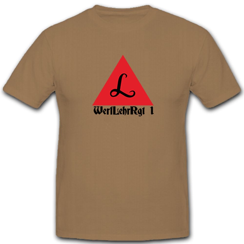 WerfLehrRgt 1 Werfer Lehr Regiment Militär WK 2 Wappen Emblem - T Shirt #5306