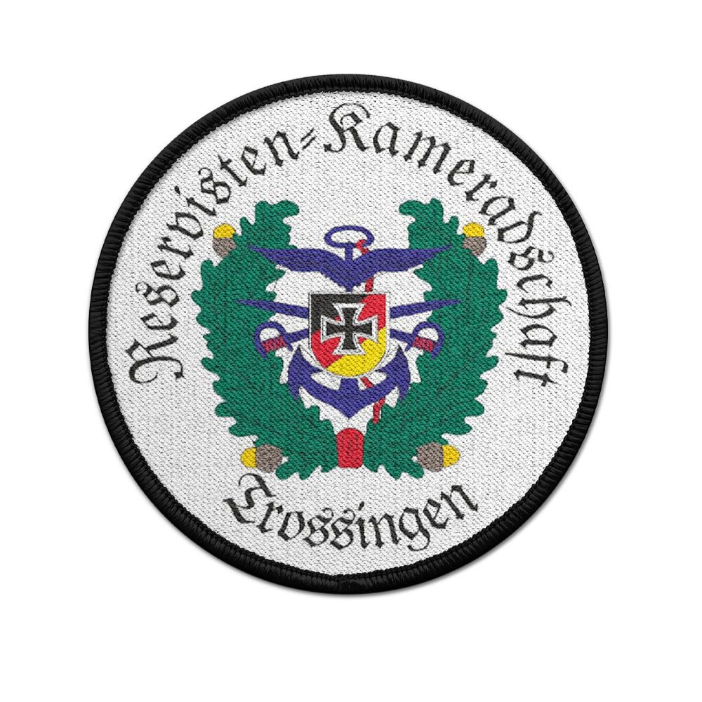 Patch 9cm Trossingen Reservistenkameradschaft RK Verein Tradition #46487