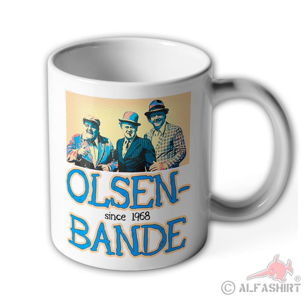 Tasse Olsenbande seit 1968 Egon ergibt sich nie Der wirklich Streich Filme#43312