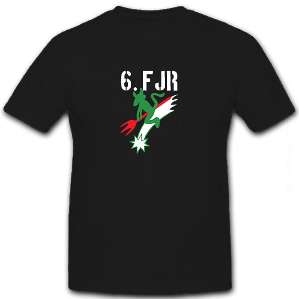 Fallschirmjäger Regiment 6 grüner Teufel WK 2 Carentan Normandie - T Shirt #8492
