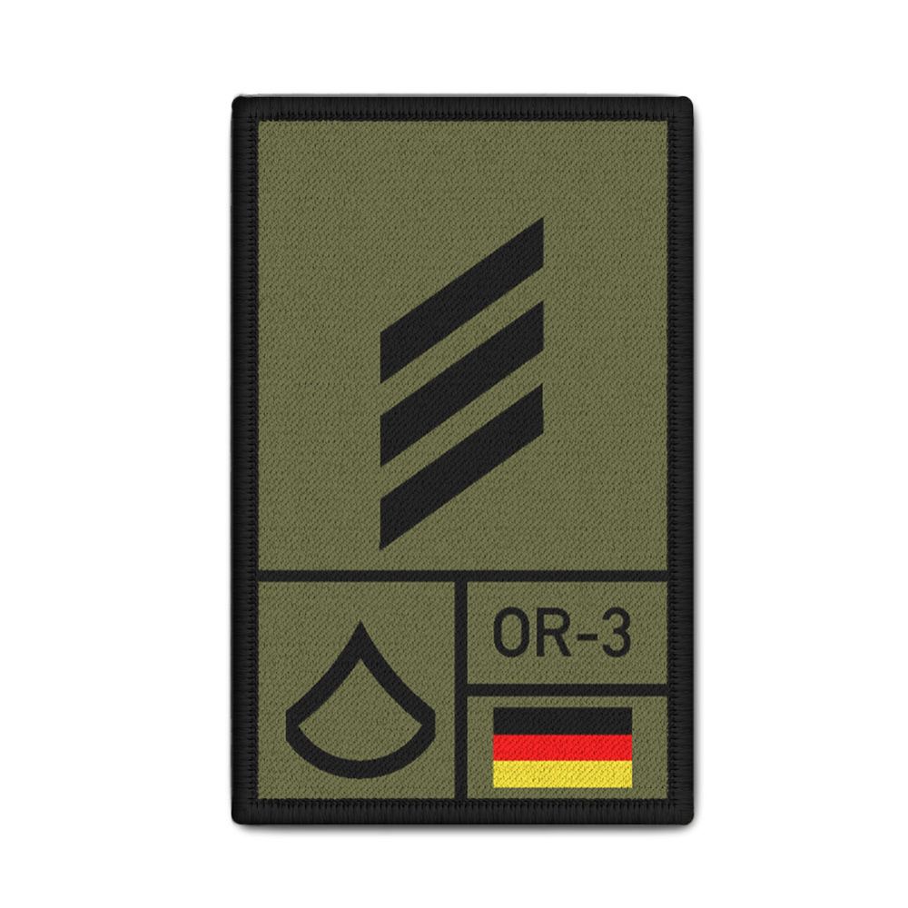 Rank Patch Bundeswehr Army Air Force Navy Rank Patch Bundeswehr Army Air Force Navy