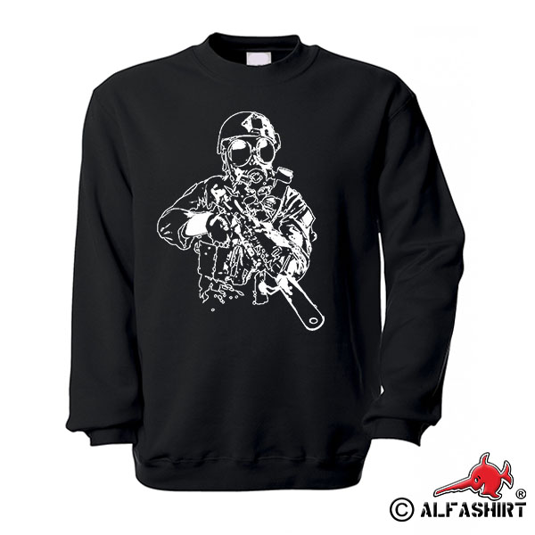 Special Forces Spezial Einheit Polizei Kämpfer Anti Terror SAS Pullover #17396