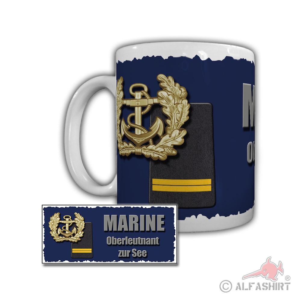 Tasse Marine Oberleutnant zur See Betriebsstofftransporter Bundeswehr #29310