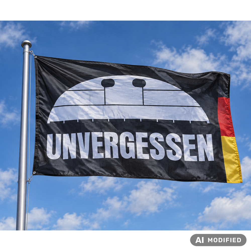 Fahne Unvergessen Volkstrauertag deutsche Soldaten Gefallen Einsatz Bundeswehr #48091