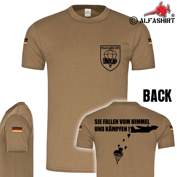 BW Tropen Fallschirmjägerbataillon 251 FschJgBtl Fallschirmjäger #17121
