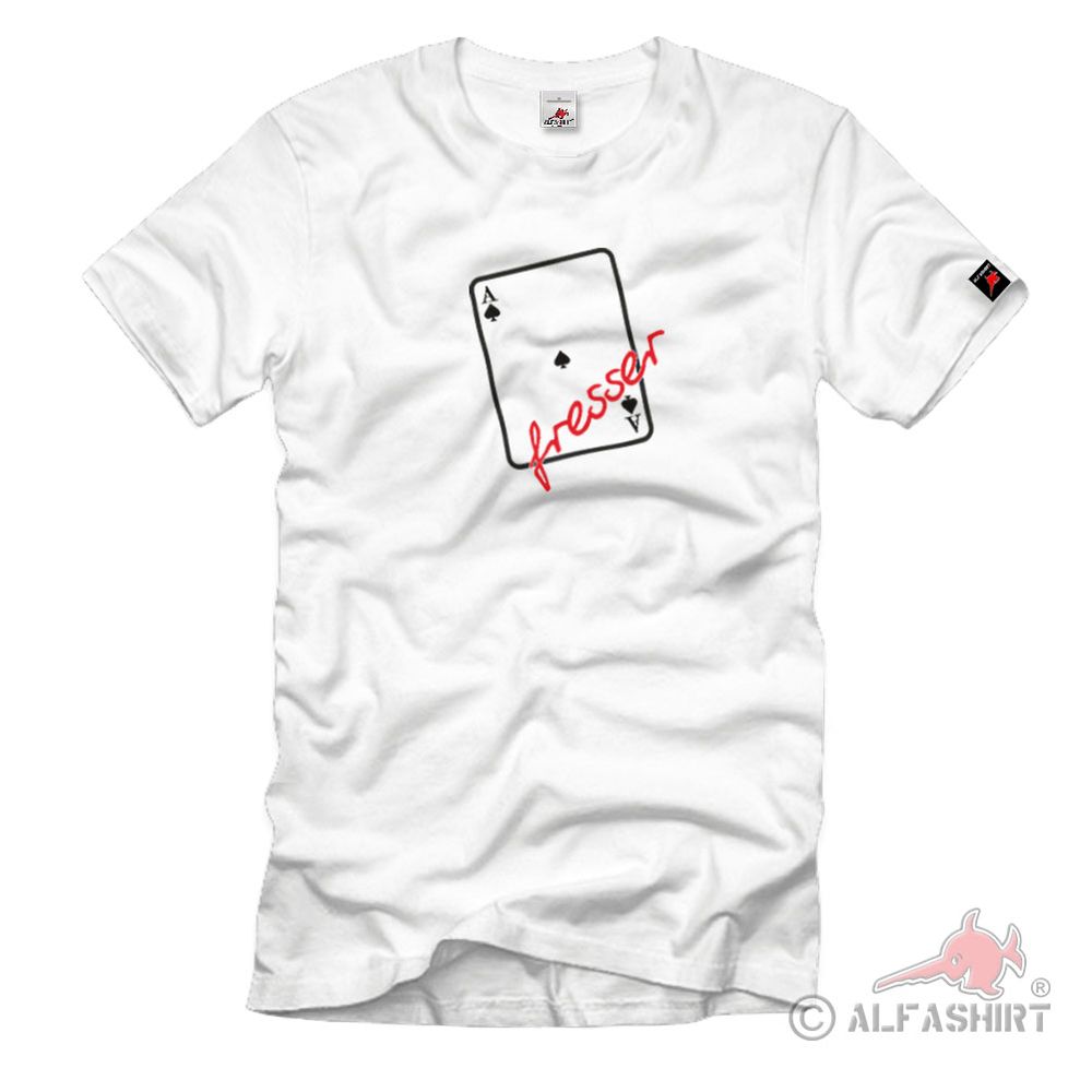 Ass Fresser Karten Humor Wortspiel Lustig Spiel Aasfresser - T Shirt #1018