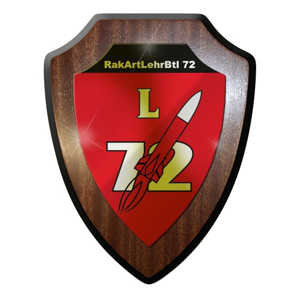 Wappenschild - RakArtLehrBtl 72 RaketenArtillerieLehrBataillon Bundeswehr #9296