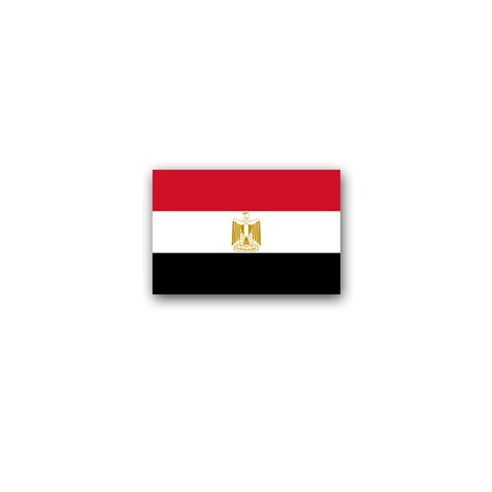 Aufkleber/Sticker Ägypten Fahne Arabische Republik Adler Saladin 7x7cm A2903