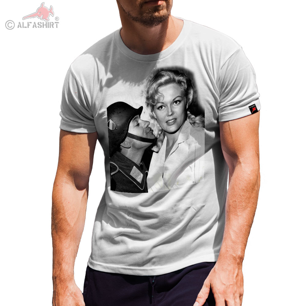 Alle lieben Helga Ein Käfig voller Helden Corporal LeBeau Soldat T-Shirt  #30415