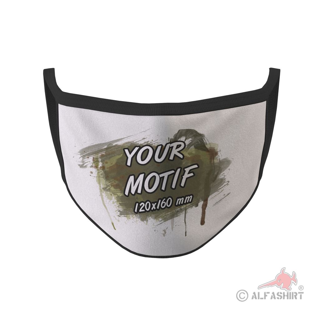 Facemask customizable with your motif blank for sublimation#42906