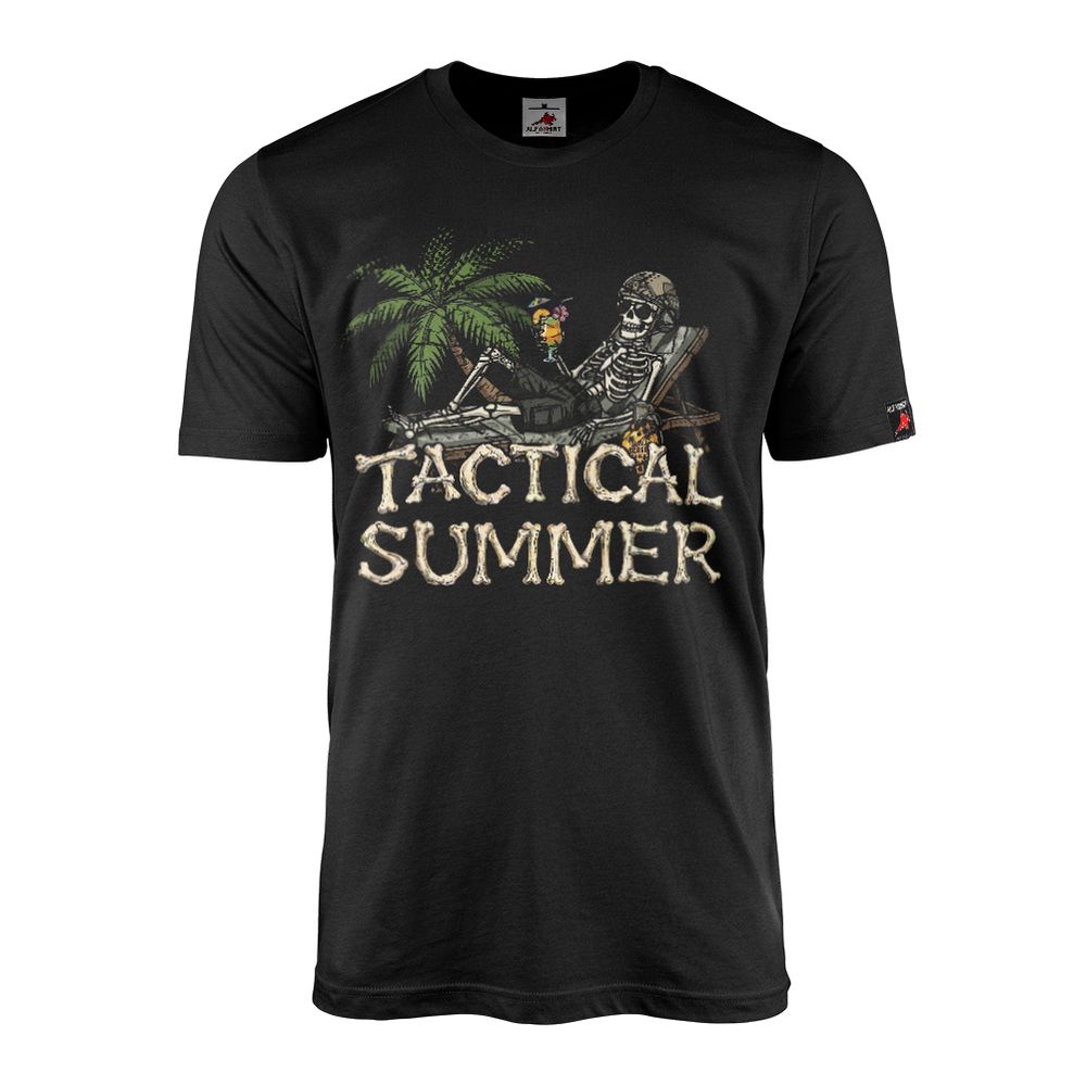 T-Shirt Tactical Summer Palmen Sonne Sommer Bundeswehr #47665